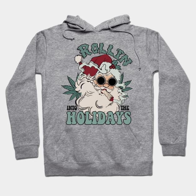 Rolling into the Holidays Hoodie by MZeeDesigns